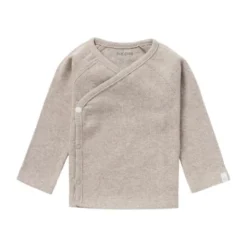 Noppies Rib Nanyuki Shirt Taupe Melange Mt. 44