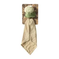 Oli & Carol Knuffeldoekje - Chloe The Coliflower - Beige/Wit
