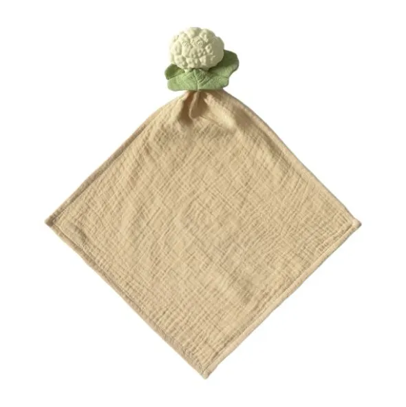 Oli & Carol Knuffeldoekje - Chloe The Coliflower - Beige/Wit
