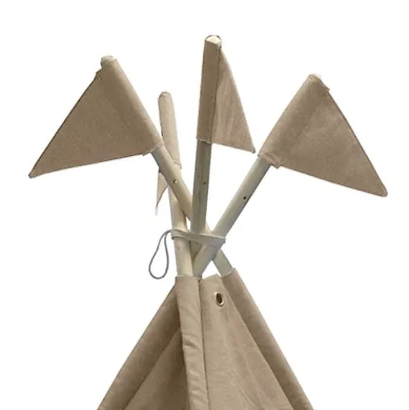 Overseas Canvas With Flags Tipi – Beige