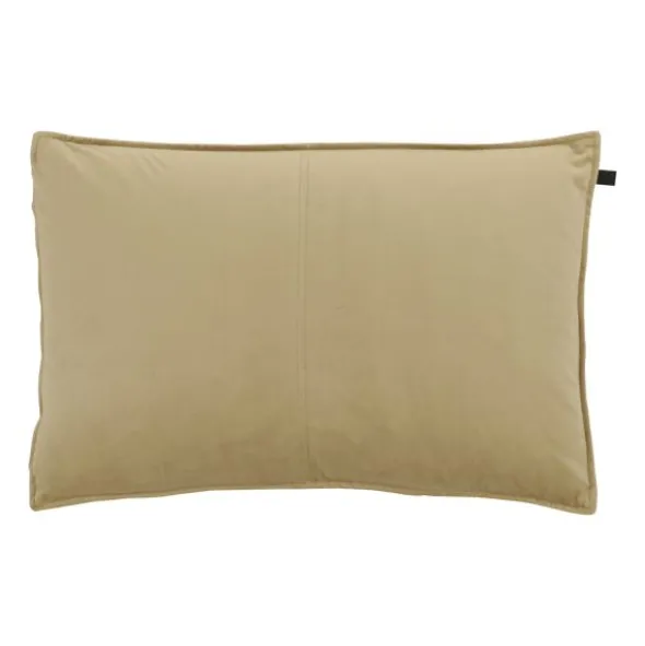 Overseas Middlestitch Kussen – 40 x 60 cm - Velours – Beige