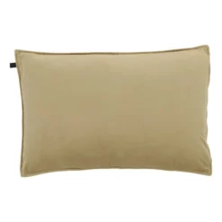 Overseas Middlestitch Kussen – 40 x 60 cm - Velours – Beige