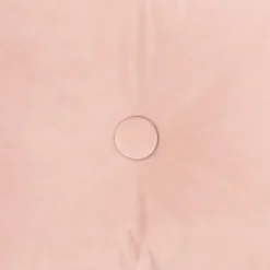 Overseas Velours Button Kussen - Rose Dust
