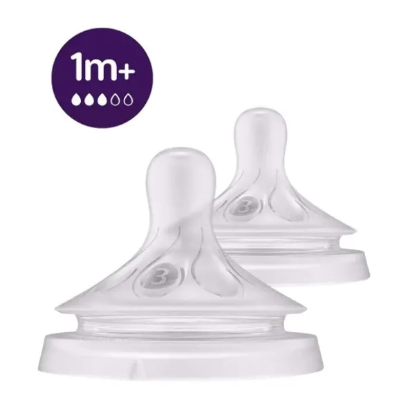 Philips Avent Natural Flesspeen - 1+ Mnd - T3