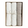 Pine Cone Gift Box Hydrofiele Doeken - 3 Stuks - 120 x 120 cm - Soft Meadow