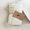 Pine Cone Kadera 4-Lagen Hydrofiele Doeken - 2 Stuks - 60 x 60 cm - Cream