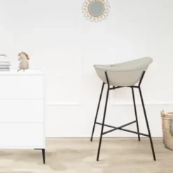 Puck Bad Inclusief Badzitje en Badstandaard - Oatmeal