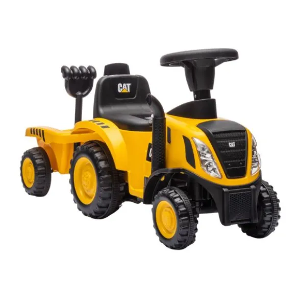 Puck CAT Tractor Loopauto met Aanhanger
