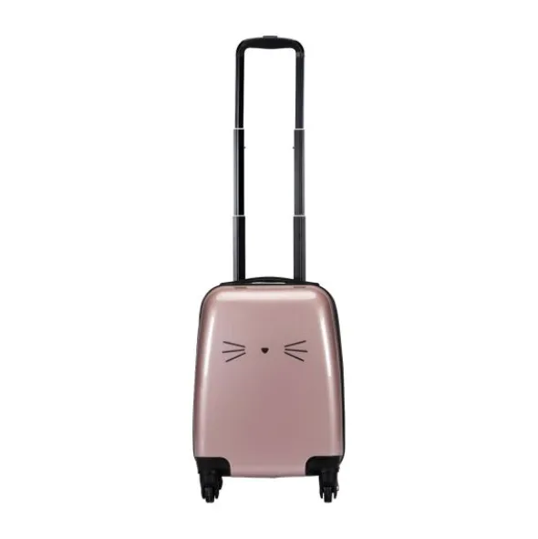 Puck Kinderkoffer Roze 39 cm