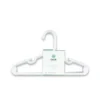 Puck Kledinghanger - 8 Stuks - Wit