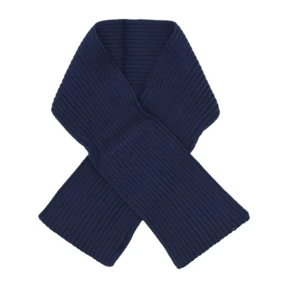 Puck Knit Sjaal - Navy