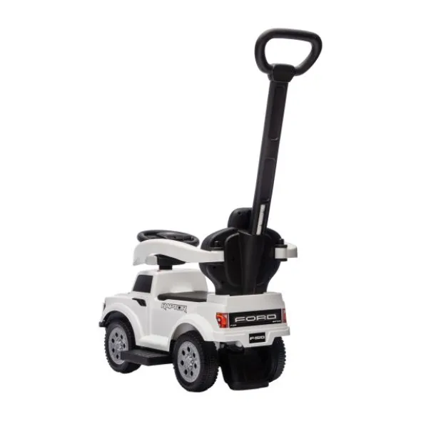 Puck Loopauto Ford F150 met Duwstang - Wit