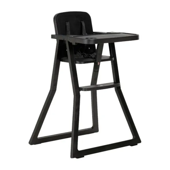 Puck Plain Kinderstoel - Zwart