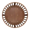 Puck Ronde Box Inclusief Matras - Walnoot
