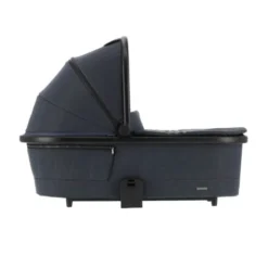 Qute Q‑Rider Plus Kinderwagen 4-in-1 ‑ Denim Blue | Kidsriver Curve Autostoel ‑ Black | Kidsriver Isofix Base