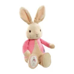 Rainbow Designs Knuffel - Flopsy Konijn - Roze Jasje - 26 cm