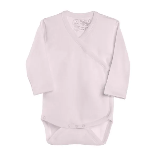 Rapife Overslagromper Lange Mouw Pink Mt. 44