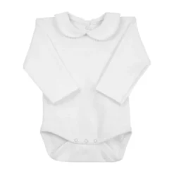 Rapife Romper Lange Mouw Met Kraag White Mt. 50
