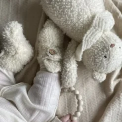 Smallstuff Activity Bear - Bouclé Merino Wool - Off White