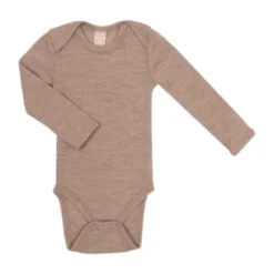 Smallstuff Drop Needle Romper - Wol - Mt. 56 - Soft Powder