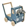 Smallstuff Houten Loopwagen - Blauw