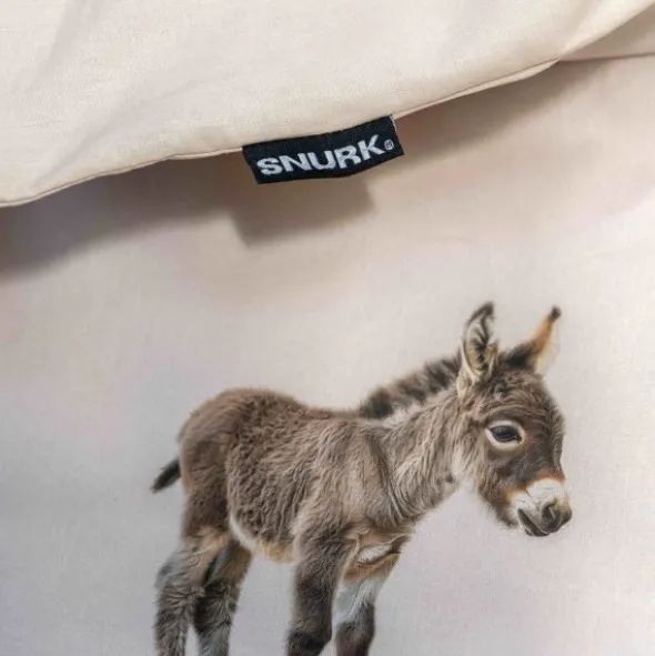 Snurk Dekbedovertrek - Donkeys - 140x200/220 cm - Inclusief 1 Kussensloop