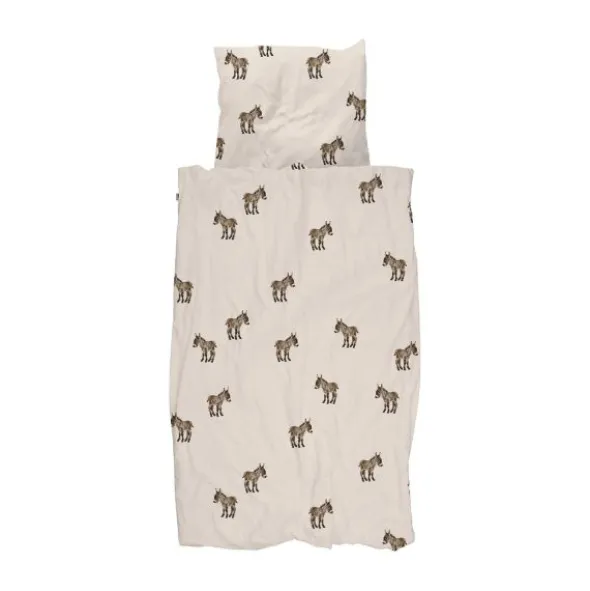 Snurk Dekbedovertrek - Donkeys - 140x200/220 cm - Inclusief 1 Kussensloop