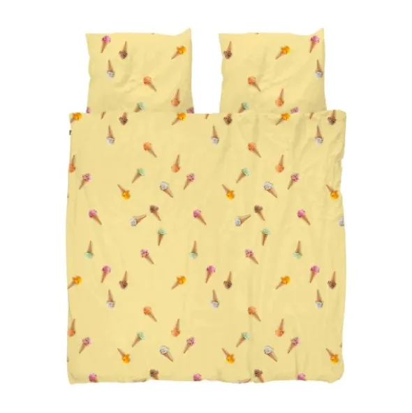 Snurk Dekbedovertrek - Scoops & Sunshine - 200x200/220 cm