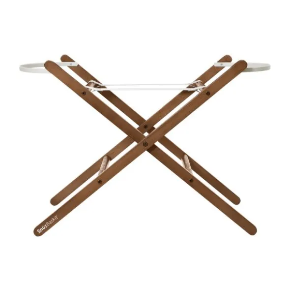 Snuz SnüzBaskit Moses Basket + Stand Set - Barley/Walnut
