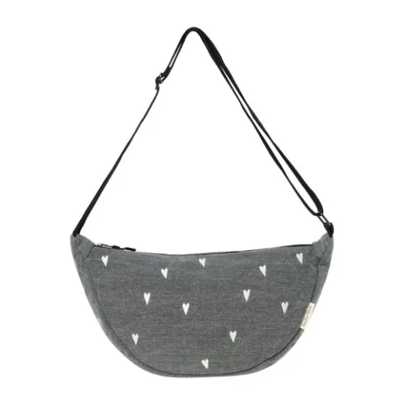Studio Noos Mini Rugzak - Denim Hearts