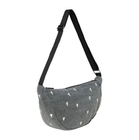 Studio Noos Mini Rugzak - Denim Hearts