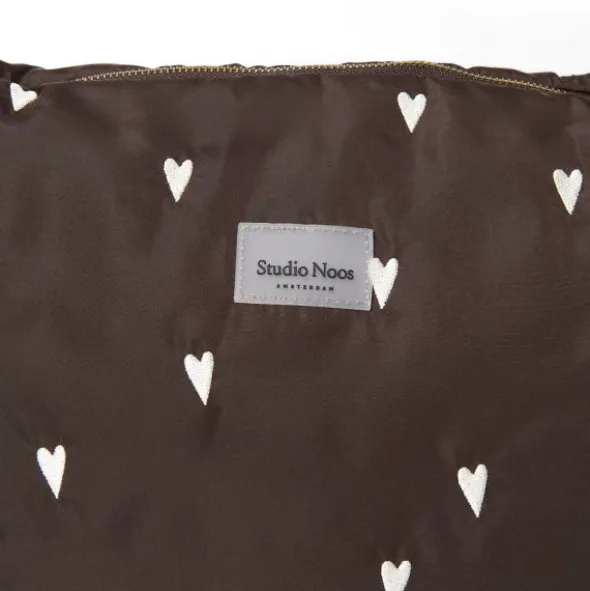 Studio Noos Puffy Luiertas - Brown Hearts