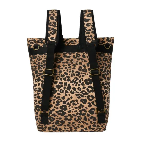 Studio Noos Rugzak - Brown Soft Cotton Leopard