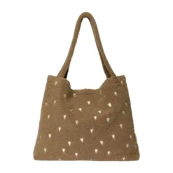 Studio Noos Teddy Hearts Mom Bag - Brown