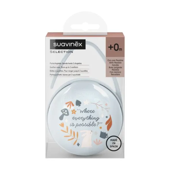 Suavinex Wonderland Fopspeenhouder Duo - Blauw