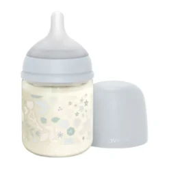 Suavinex Wonderland SX Pro Fles Glas - Slow Flow - 120ml - Blauw
