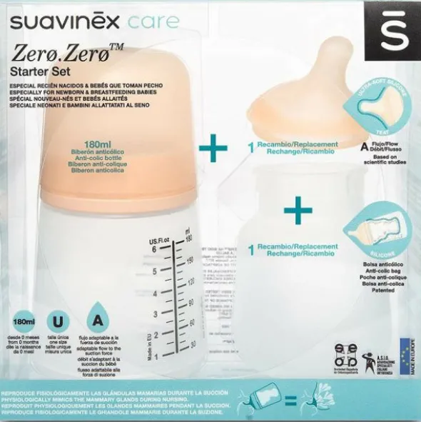 Suavinex Zero Zero Flespakket - 180ml - Fair