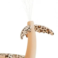 Swim Essentials Zwembad Met Glijbaan - 210 cm - Leopard Beige