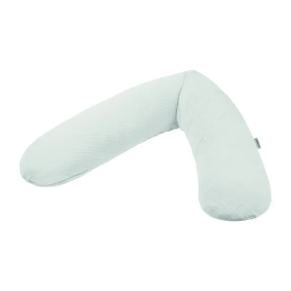 Theraline - Voedingskussen Met Hoes - Muslin - Light Grey