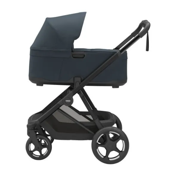 Thule Charm 2-in-1 Kinderwagen - Darkest Blue | Thule Maple Autostoeltje | Autostoel Adapterset