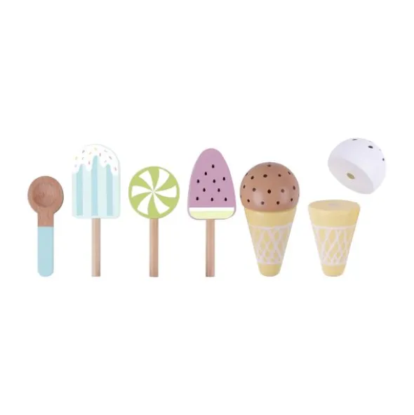Tooky Toy IJsjes Speelset - Hout