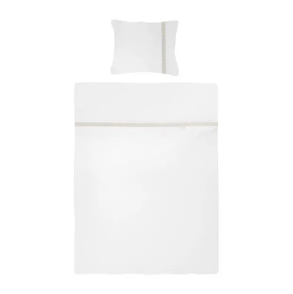 Town & Country Dekbedovertrek - Oakland - White - 140 x 220 cm
