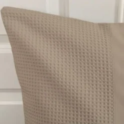 Town & Country Lugano Wafel Dekbedovertrek Zand 140 x 220 cm