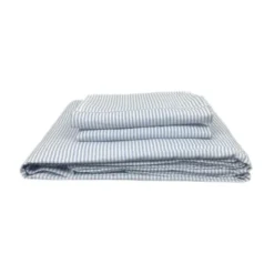 Town & Country Newport Dekbedovertrek - 200 x 220 cm - Stripe - Blue