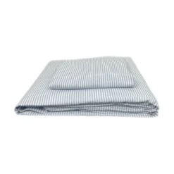Town & Country Newport Dekbedovertrek - 140 x 220 cm - Stripe - Blue