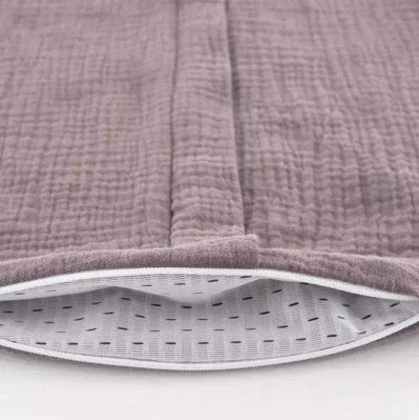 Träumeland Zomerslaapzak Liebmich - Cotton Muslin - Cocoa Plum - 80 cm