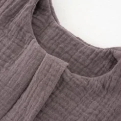 Träumeland Zomerslaapzak Liebmich - Cotton Muslin - Cocoa Plum - 80 cm