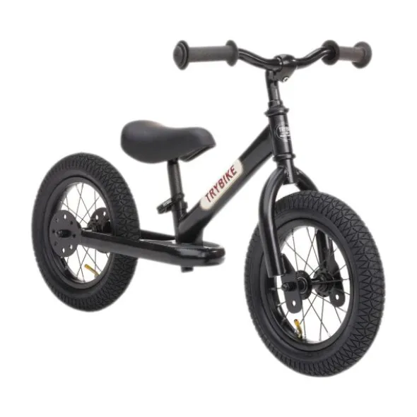 Trybike Steel Loopfiets Zwart