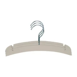 TWF Kledinghanger - 3 Stuks - Hout Clay
