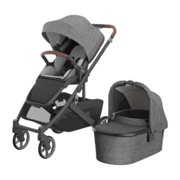 UPPAbaby Cruz V3 Kinderwagen Greyson + UPPAbaby Cruz Autostoel Adapters + Baby-Safe Pro Autostoel - Pitch Black